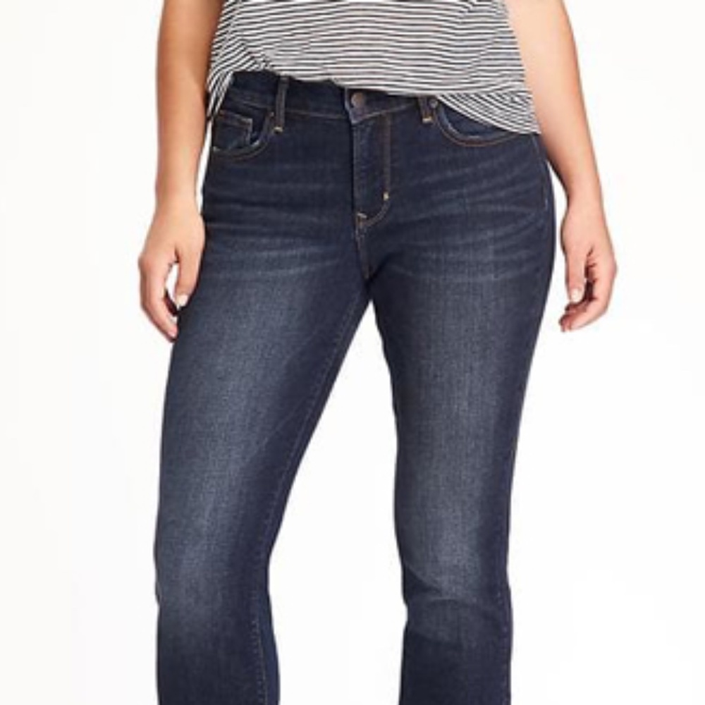 a.n.a. slim bootcut curvy jeans size 10